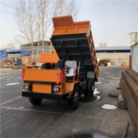 山東濟(jì)寧直銷p-13型四驅(qū)液壓翻斗運(yùn)礦車操作簡(jiǎn)單
