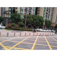 武漢鋼精靈升降路樁 預(yù)埋式可移動(dòng)路樁