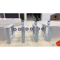 人臉識別測溫閘機(jī)實名制閘機(jī)一卡通系統(tǒng)
