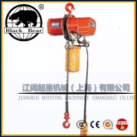 臺灣黑熊電動葫蘆YSL100-黑熊鏈條電動葫蘆運(yùn)行式-食品廠