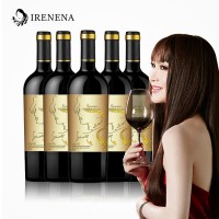 溫碧霞IRENENA紅酒品牌，海潮歌慕干紅葡萄酒