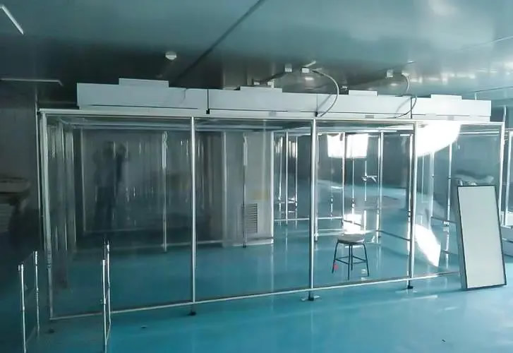 廠房實(shí)驗(yàn)室局部百級潔凈棚無塵車間