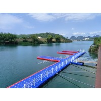 水上塑料浮筒，建設(shè)景區(qū)游船碼頭/浮橋棧道/浮動(dòng)平臺(tái)實(shí)體廠家